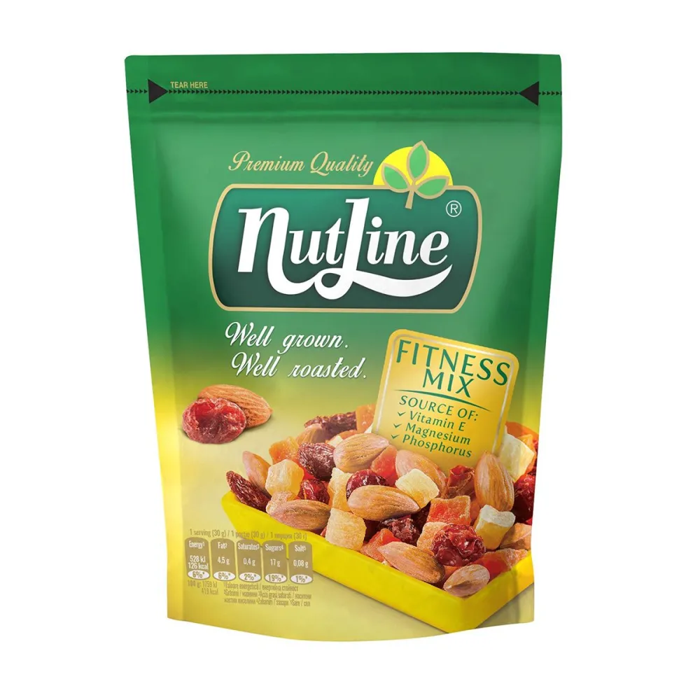 Mix Nutline alune de padure, migdale, stafide, 150 g