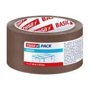 Banda ambalare Tesa Basic, maro 50 mm x 66 m