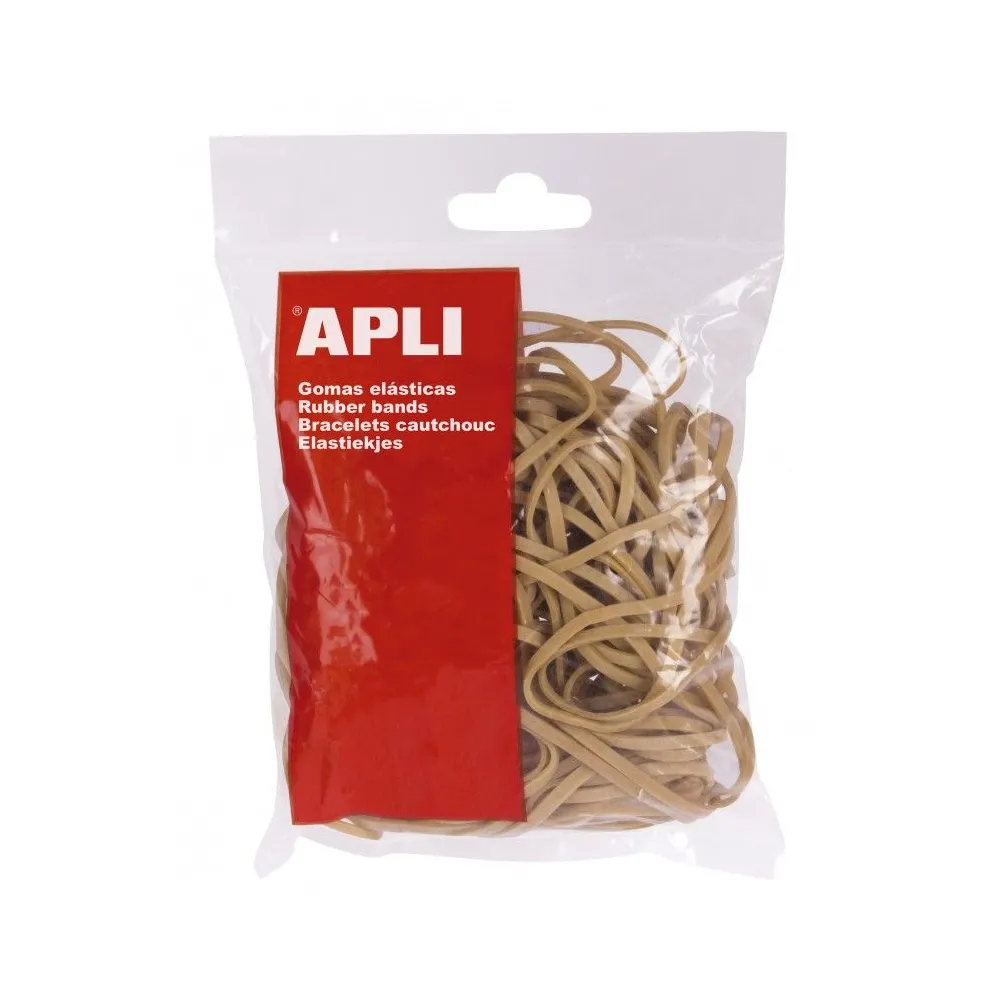 Elastice Apli, diametru 80 mm, latime 5 mm, 100 g