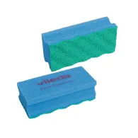 Bureti vase, Vileda Pur Active, 7x15 cm, albastru, 10 bucati/set