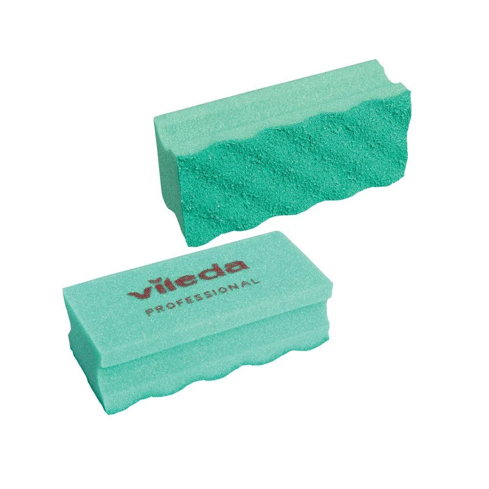 Bureti vase, Vileda Pur Active, 7x15 cm, verde, 10 bucati/set