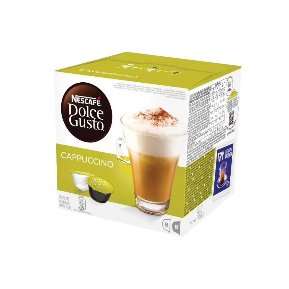 Capsule Nescafe Dolce Gusto Cappuccino, 16 capsule/cutie