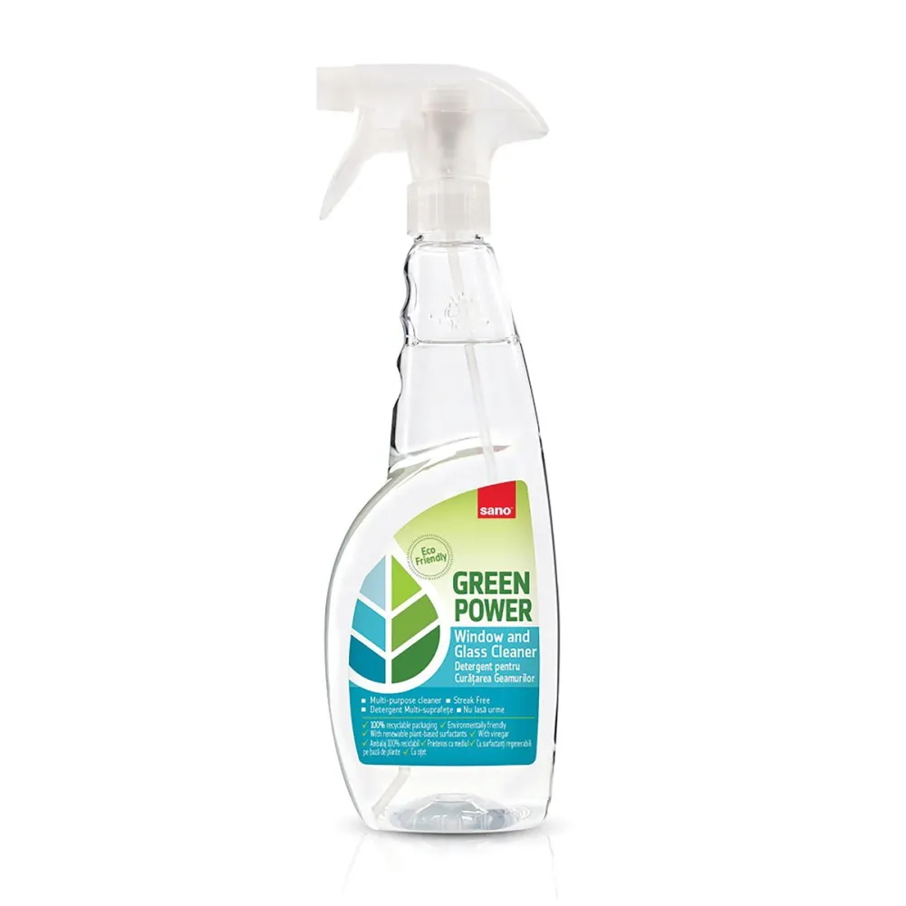 Detergent geamuri Sano Green Power, 0.75 l