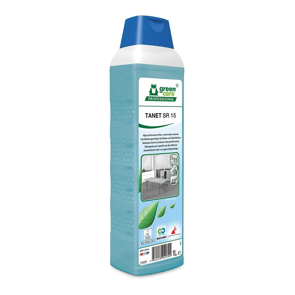 Detergent pardoseala, ecologic, Green Care, TANET SR 15, 1 l