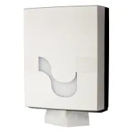 Dispenser prosoape pliate, Celtex 92120, ABS, alb