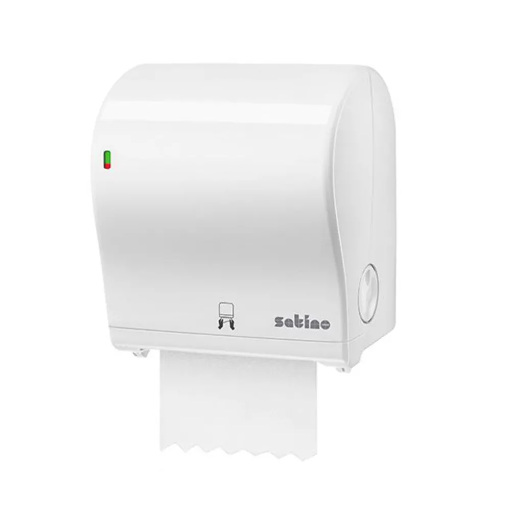 Dispenser Satino Autocut Midi, alb, 315 mm x 325 mm
