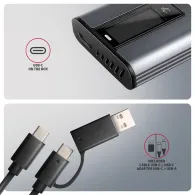 EEM2-SD2 USB-C 10Gbps, M.2 NVMe, SATA SSD DISPLAY box