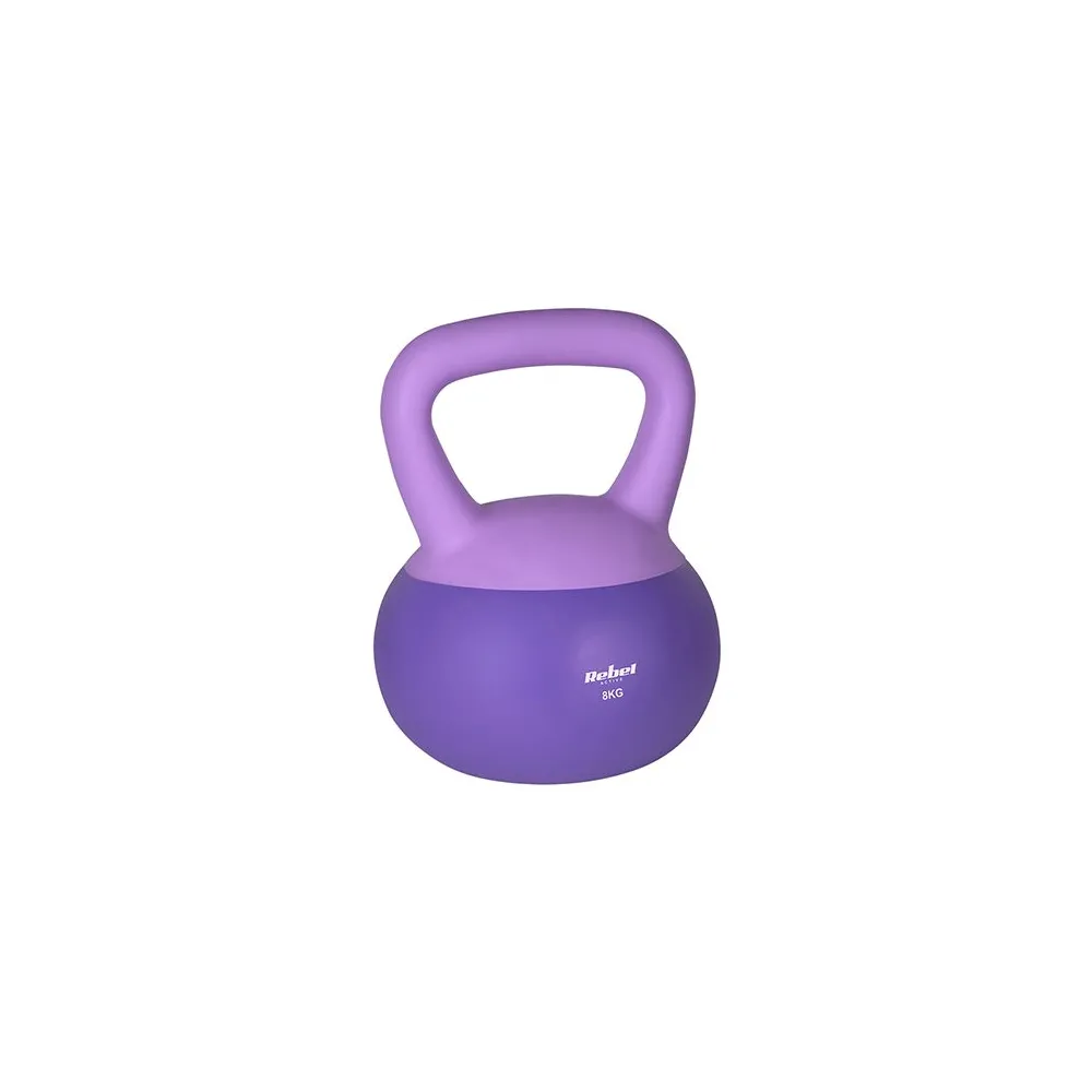 KETTLEBELL VINIL 8 KG REBEL ACTIVE