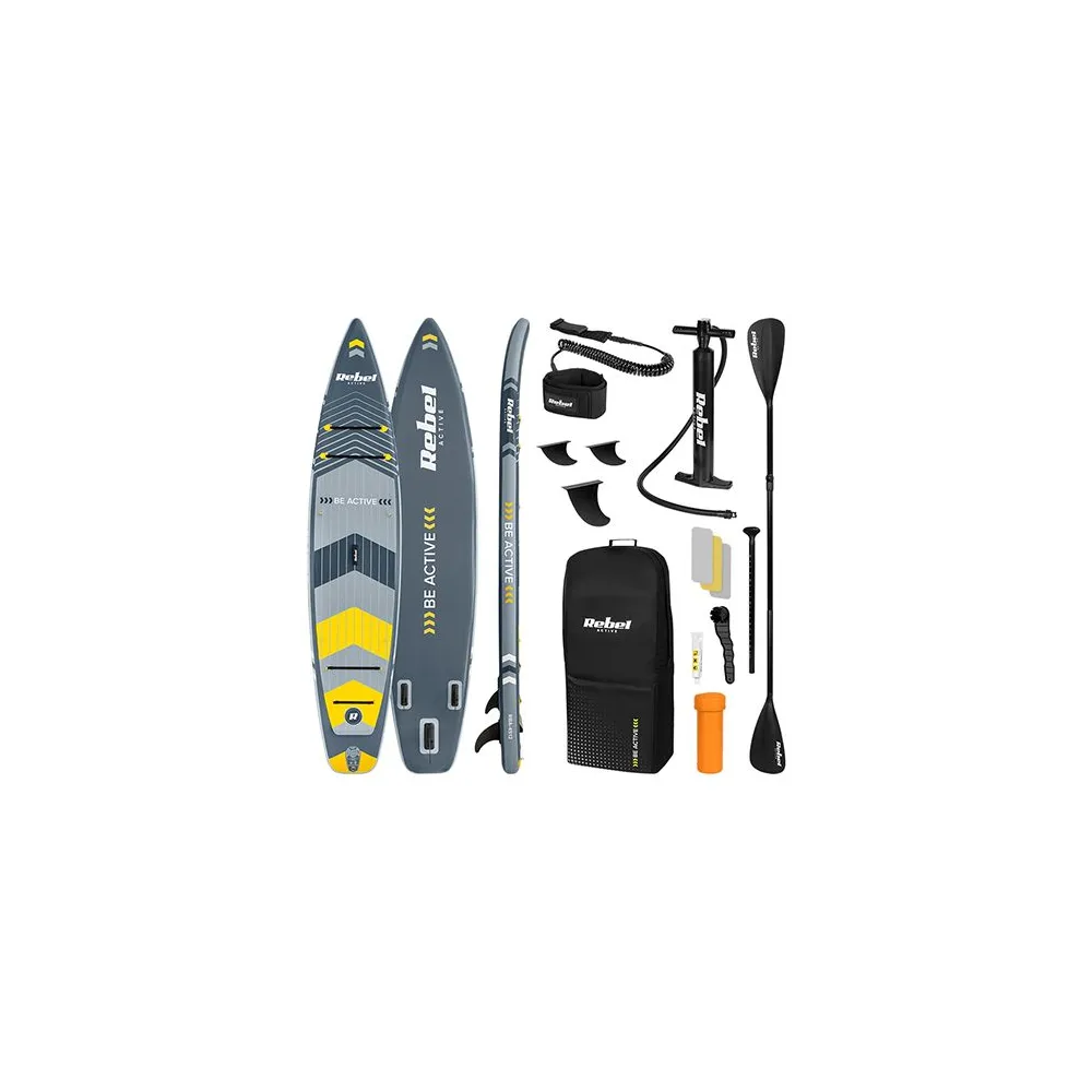 SET PLACA GONFLABILA STAND UP PADDLE SUP 244X76X10 CM