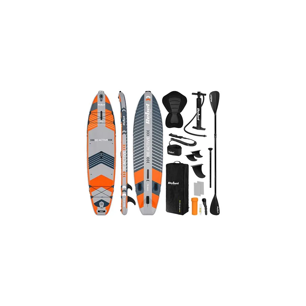 SET PLACA GONFLABILA STAND UP PADDLE SUP PRO REBEL ACTI