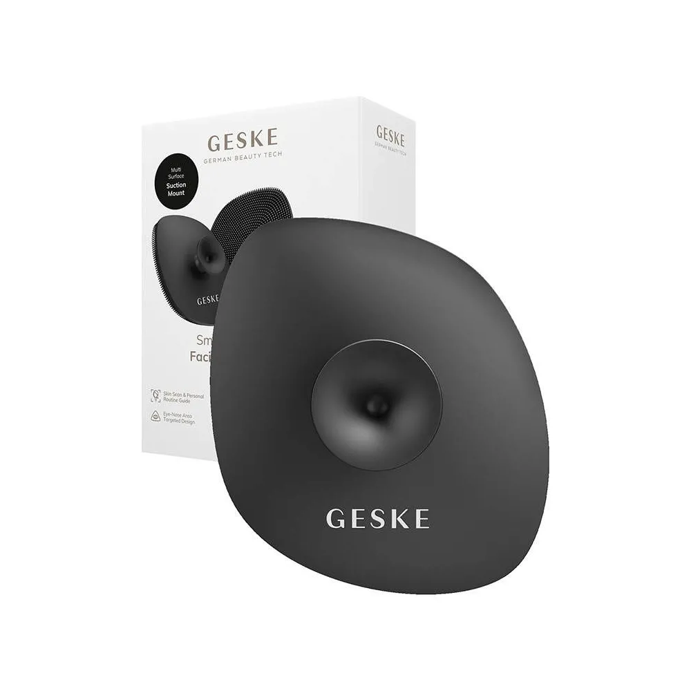 Facial Cleaning Brush 4in1 with Handle Geske with APP (gray)