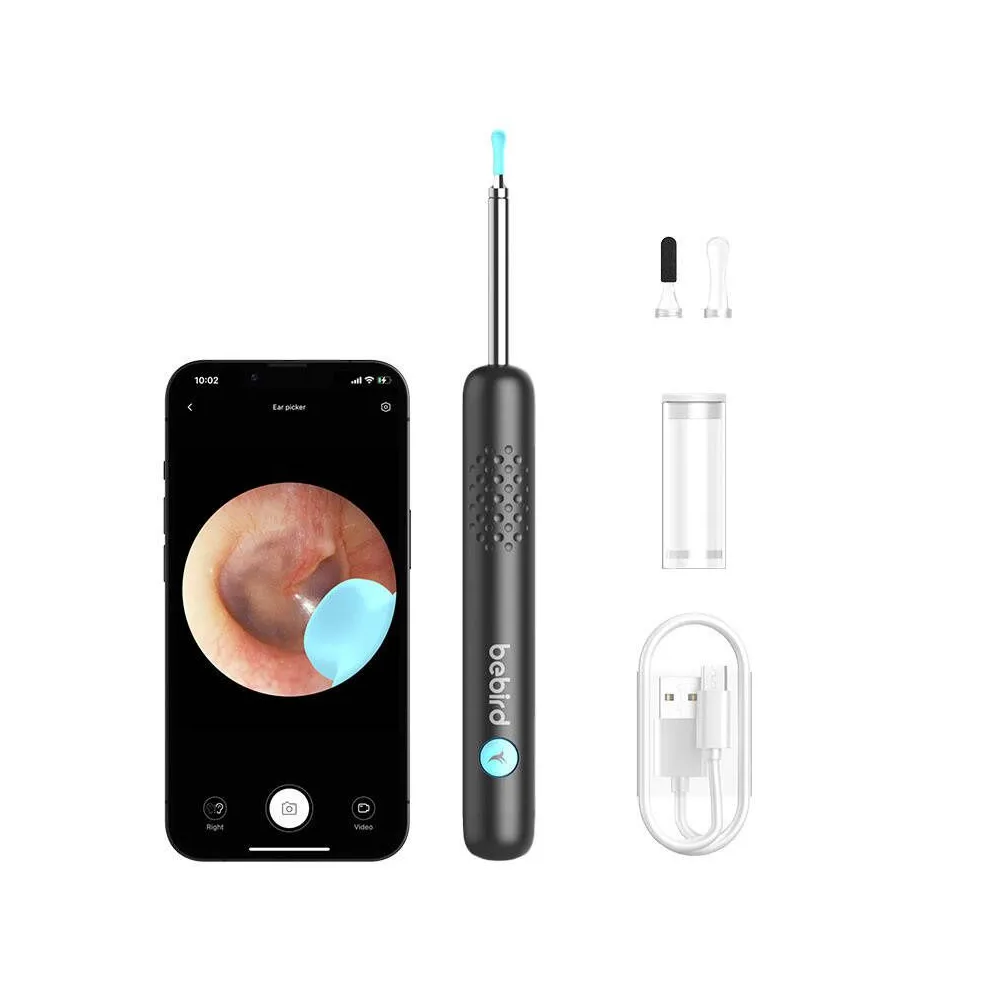 Smart Visual Ear-Clean Rod Bebird R1 negru