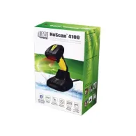 Adesso NuScan 4100B Bluetooth Antimicrobial Waterproof CCD Barcode Scanner with Charging Cradle