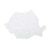 Sablon harta Romaniei Flaro, 185 x 255 mm