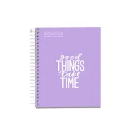 Caiet cu spira Miquelrius Messages, A6, matematica, 100 file, mov