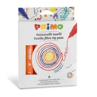 Markere textile pentru copii Morocolor Primo, 8 bucati