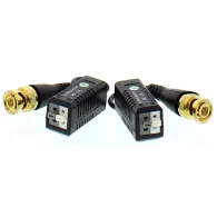 Video balun HD cu clip pentru cablu UTP/FTP