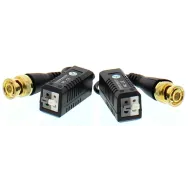 Video balun HD cu clip pentru cablu UTP/FTP