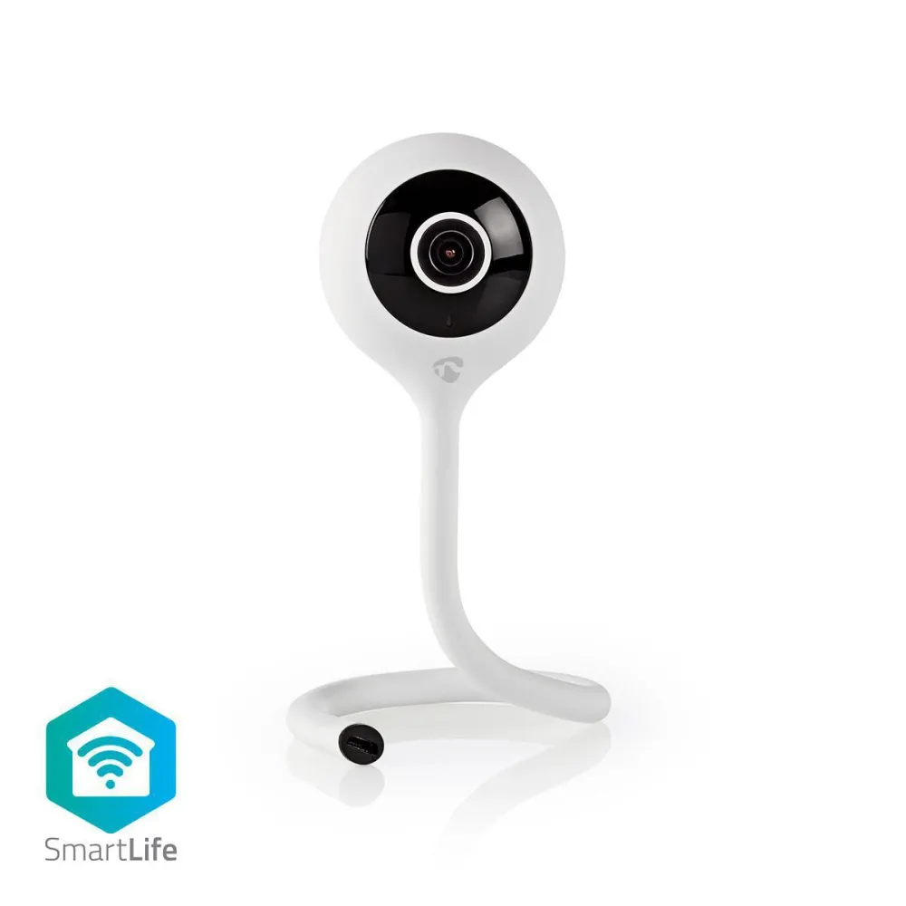Camera IP Smart Nedis, senzor de miscare, vedere nocturna, FullHD