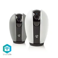 Camera Smart WiFi IP HD 720p cu functie de rotire/inclinare, Nedis