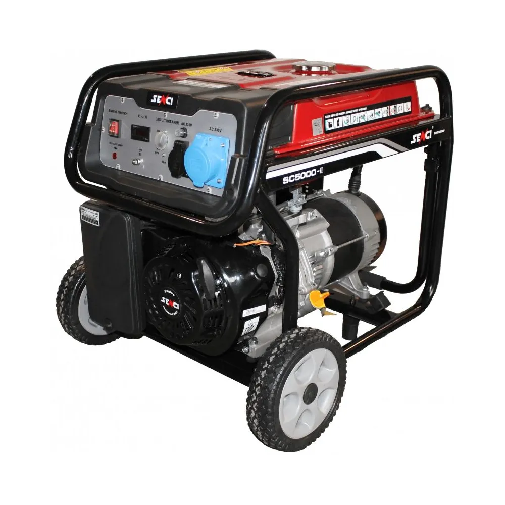 Generator de curent SENCI SC5000 TOP putere maxima 4,5 kW 230V