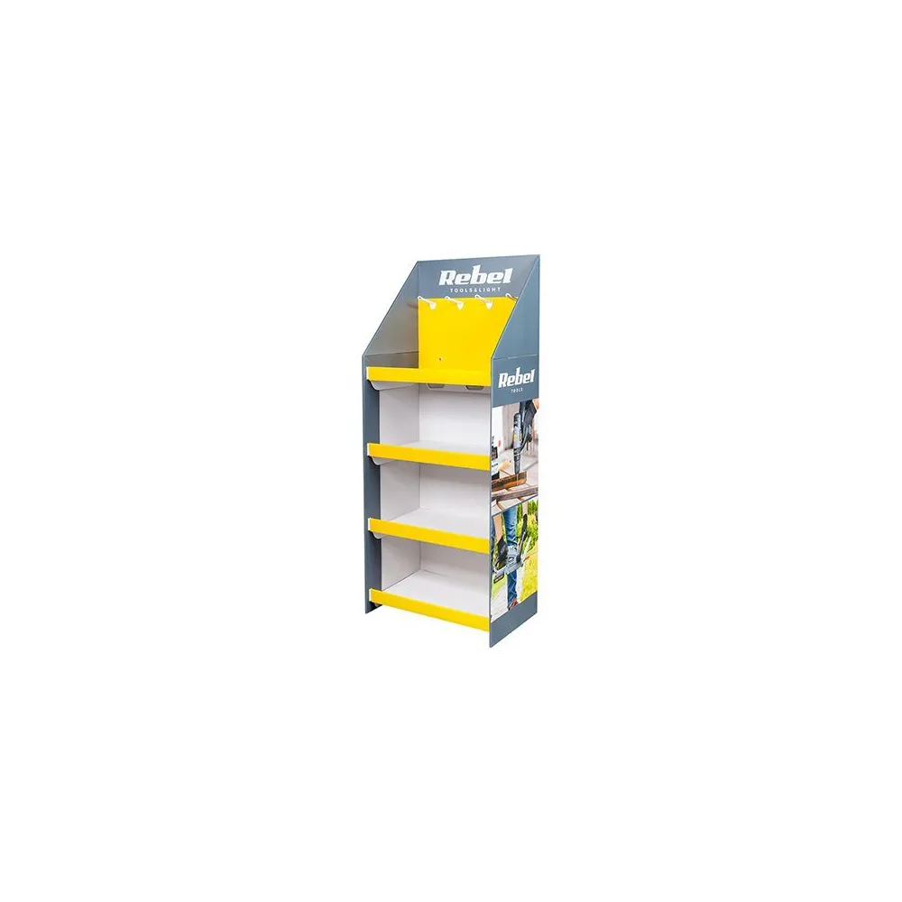 DISPLAY STAND CARTON REBEL