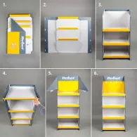 DISPLAY STAND CARTON REBEL