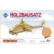 Pebaro 866/2, Kit constructie din lemn, elicopter de lupta, 86 piese