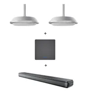 Pachet audio cu 2 speakerphone-uri pentru videoconferinte cu prindere in tavan