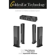 Pachet boxe 5.1 cu Goldenear Triton Reference, SuperCenter Reference si Triton One.R