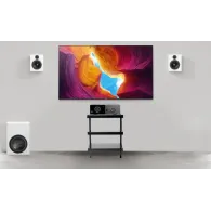 Sistem Stereo Lyngdorf cu amplif. TDAI-1120 + boxe de perete MH-2 + subwoofer BW-2