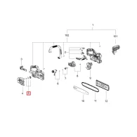 SKIL 2827815001, Ansamblu cu roata dintata pentru lant pentru SKIL 0534