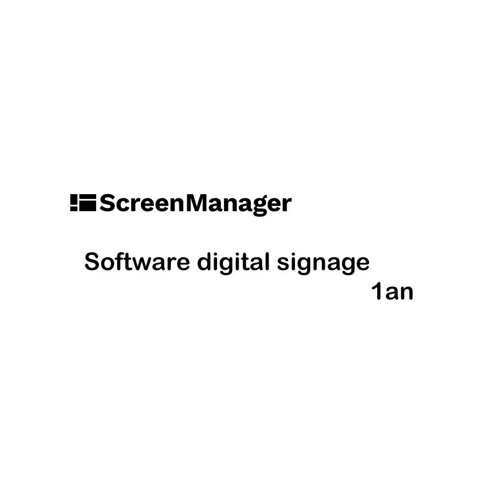 Software digital signage Enterprise SCREENMANAGER 1 an