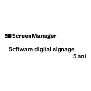 Software digital signage Enterprise SCREENMANAGER 5 ani