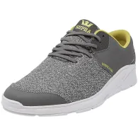 INCALTAMINTE SUPRA NOIZ GREY HEATHER/CHARCOAL/WHITE, 44