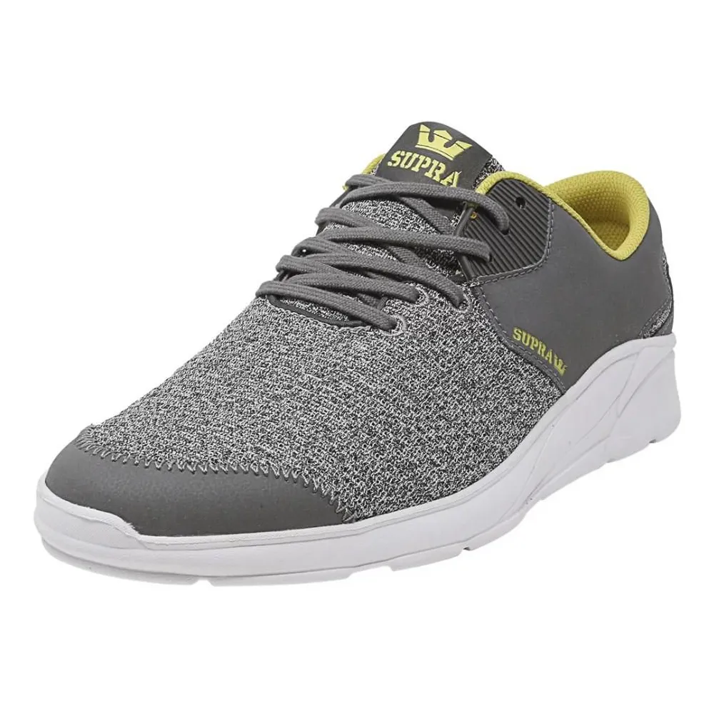 INCALTAMINTE SUPRA NOIZ GREY HEATHER/CHARCOAL/WHITE, 44