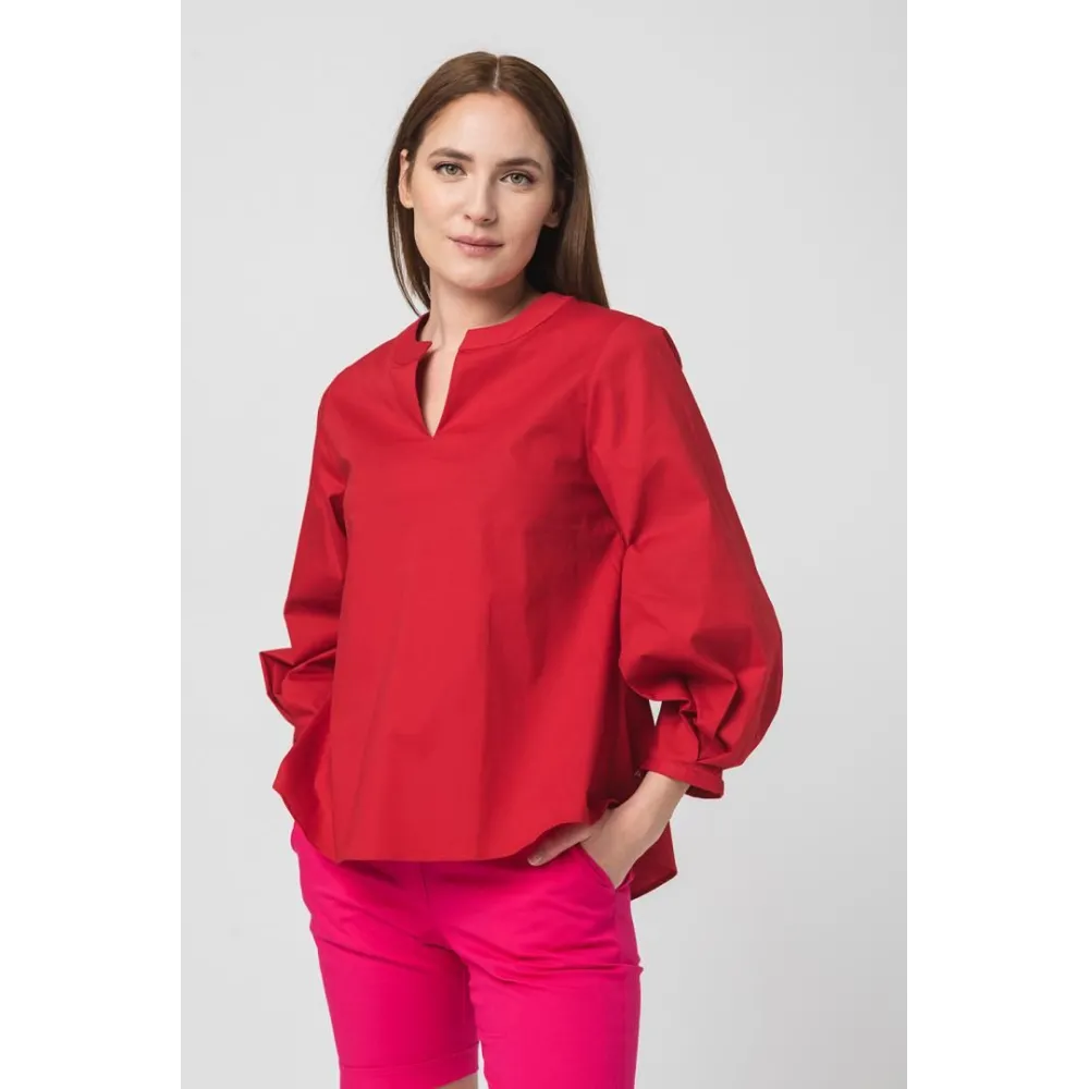 CAMASA CASUAL FEMEI RED S