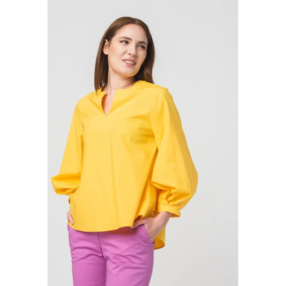 CAMASA CASUAL FEMEI YELLOW S