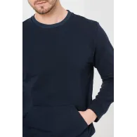 BLUZA COTON CASUAL BARBATI NAVY-XL