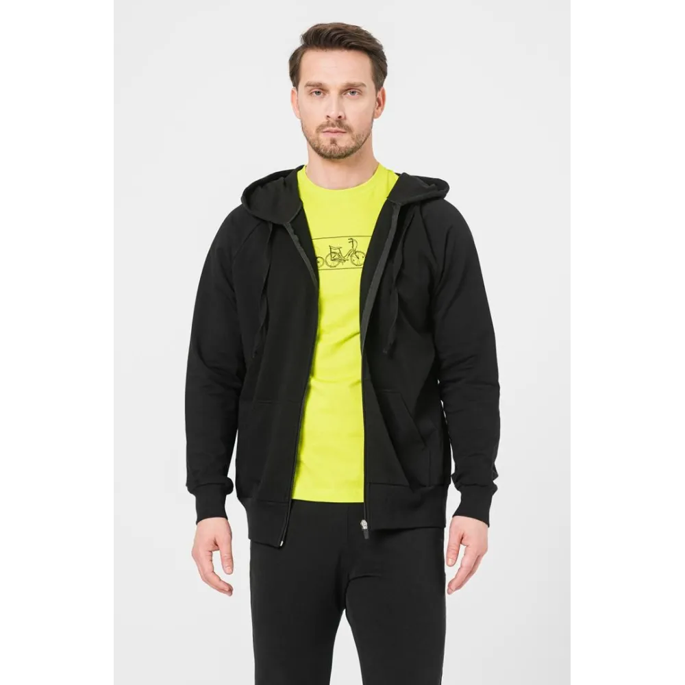 HANORAC COTON CASUAL BARBATI BLACK-M