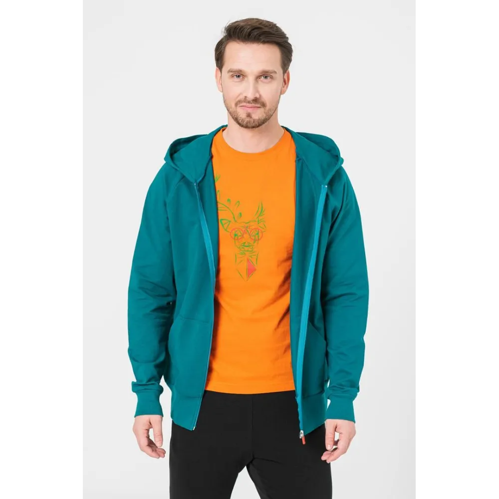 HANORAC COTON CASUAL BARBATI PETROL-M