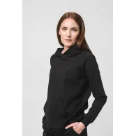 HANORAC COTON DANTELA FEMEI BLACK-L