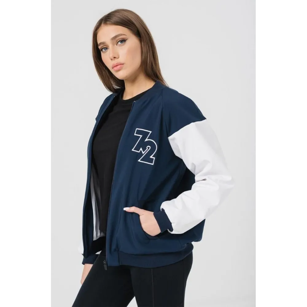 JACHETA BOMBER DAMA - NAVY M