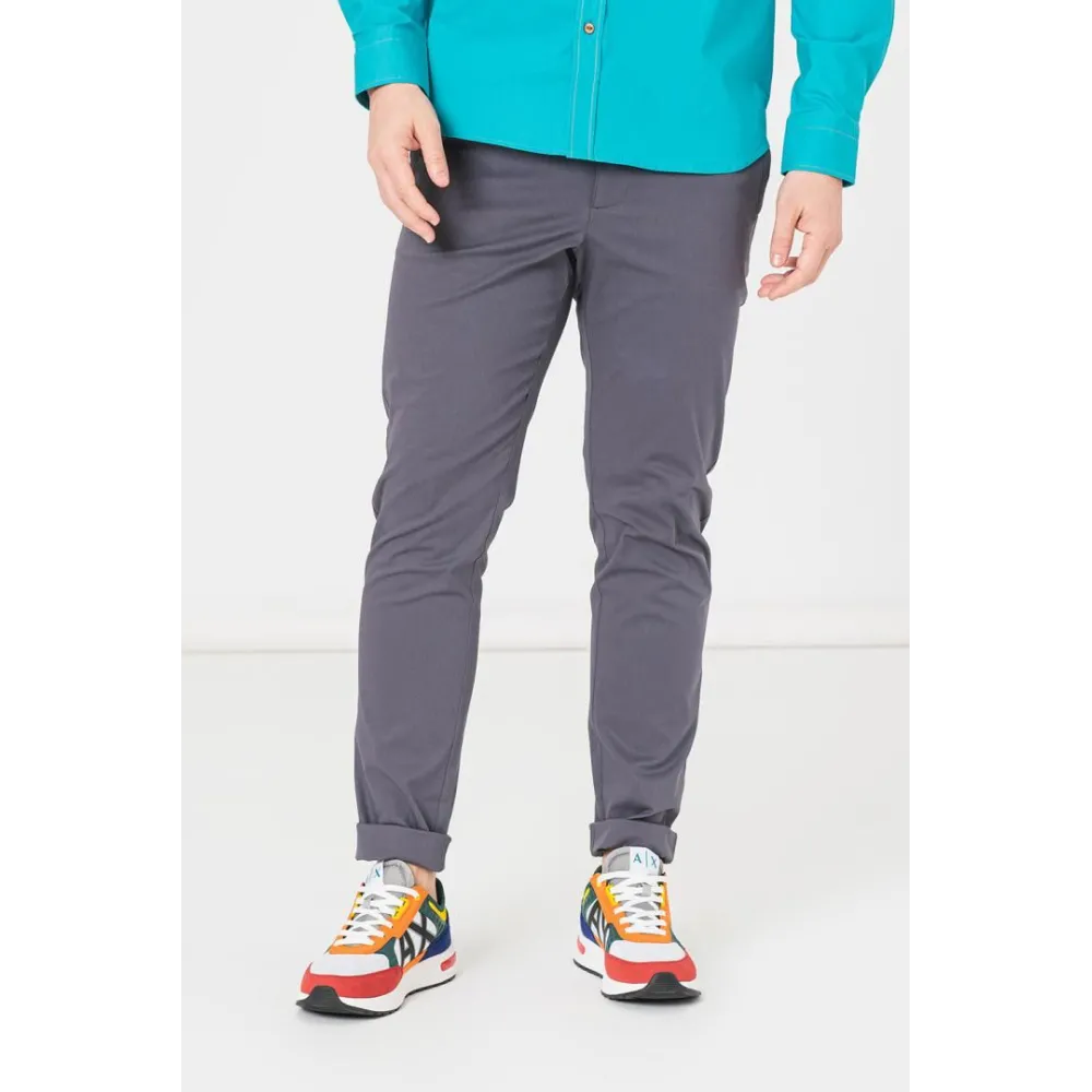 PANTALONI LUNG CASUAL BARBATI GREY XL