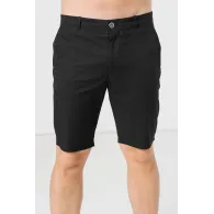 PANTALONI SCURT CASUAL BARBATI BLACK S