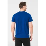 TRICOU LOGO MULTICOLOR BARBATI ROYAL BLUE-L