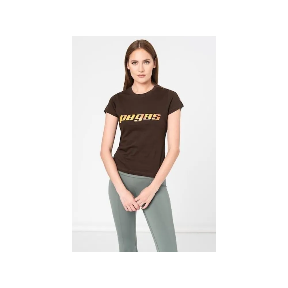 TRICOU LOGO ORANGE FEMEI COFFEE-M