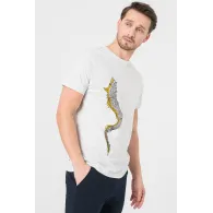 TRICOU CASUAL DRACON BARBATI LIGHT GRAY-XXL