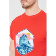 TRICOU CASUAL SFINX BARBATI RED-L