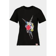 TRICOU PASARE FLORI DAMA XS